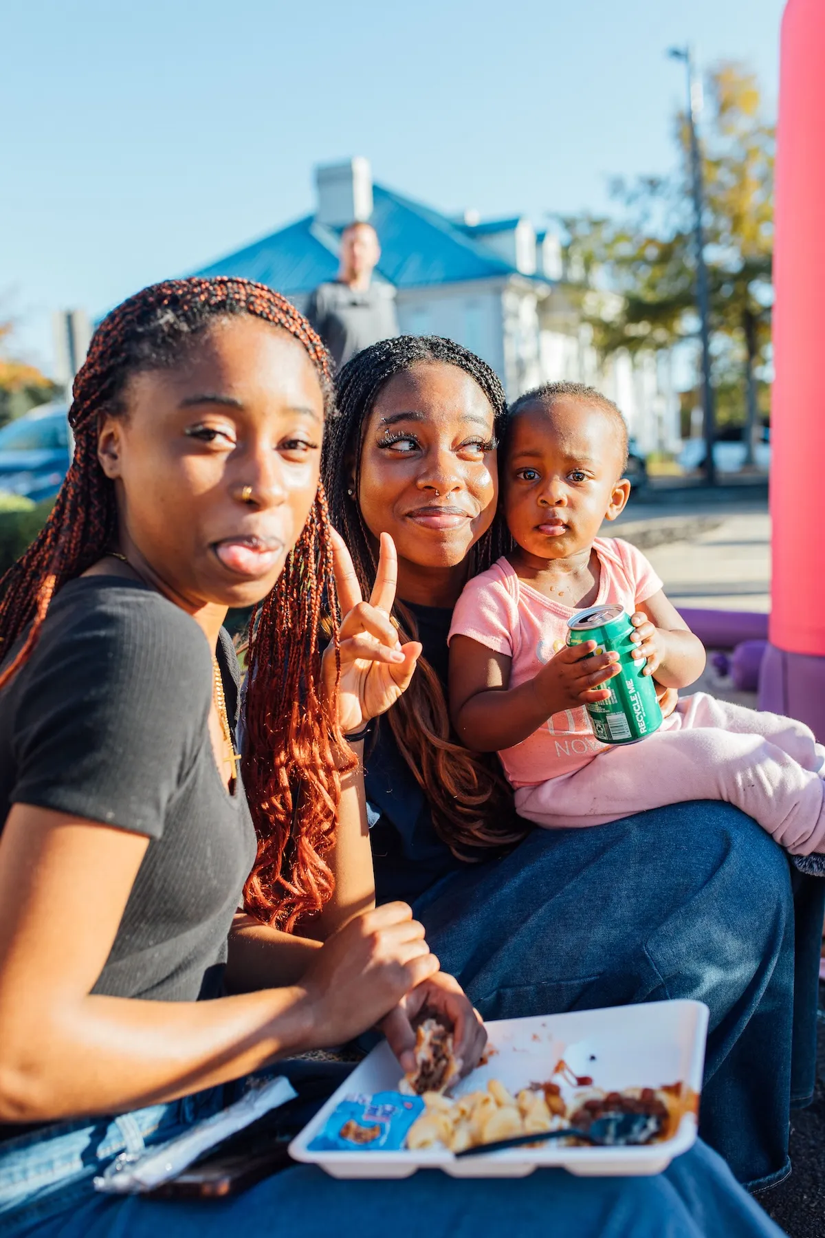 Families spending time together at a Jubilee Church gathering.